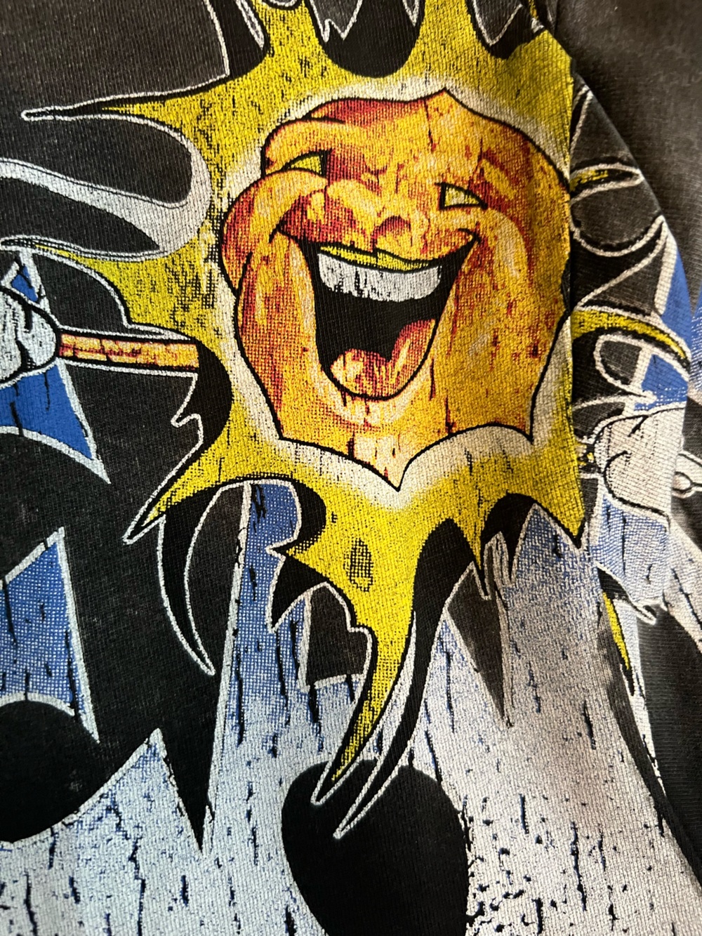 Valley Black Graphic Panther Short Sleeve Tee - Picture 3 of 4